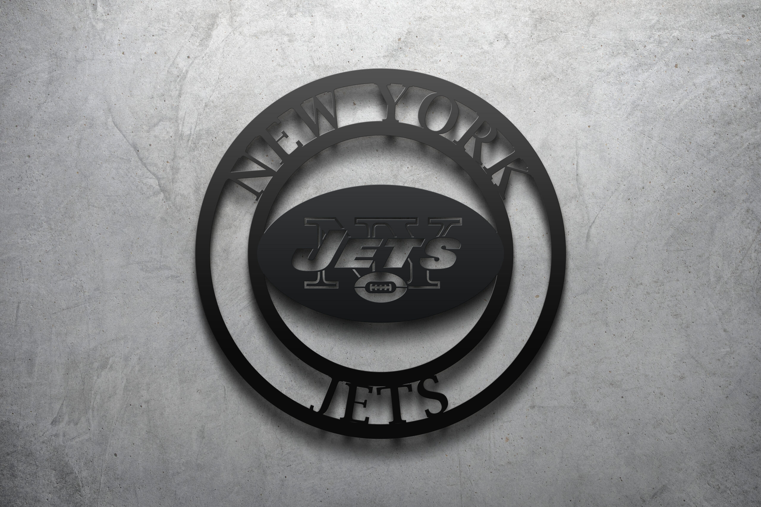 NFL New York Jets Metal Wall Art